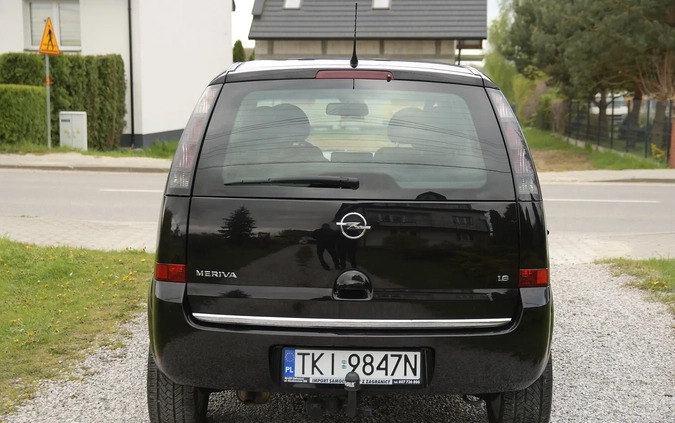Opel Meriva cena 15900 przebieg: 184000, rok produkcji 2008 z Daleszyce małe 704